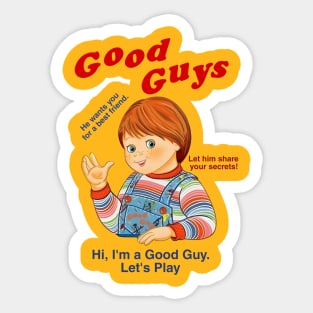 Good Guys - Let's Play Hidey-ho! Sticker